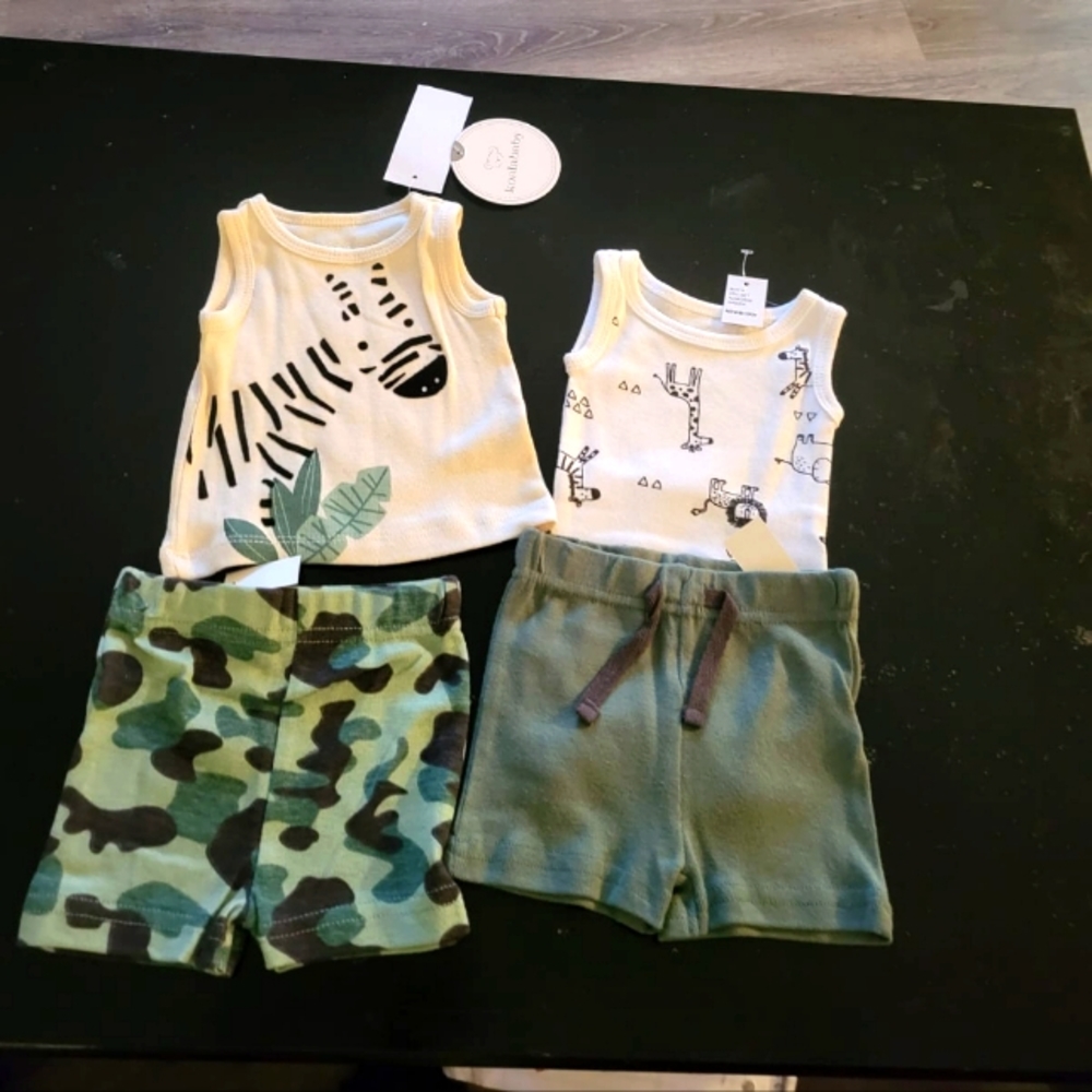 Boys tank top and short